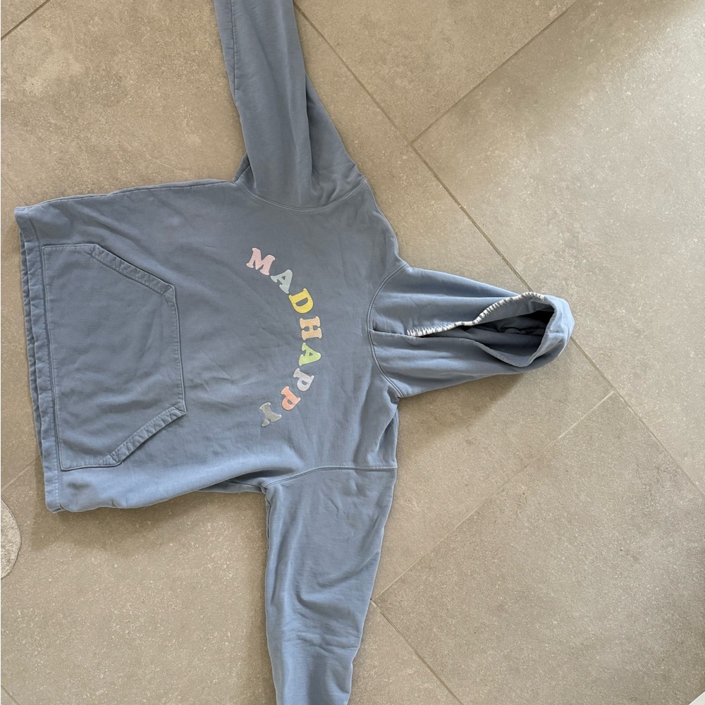 Madhappy Slate Hoodie with Pastel Logo